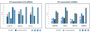 Analysis of EV associated miRNA